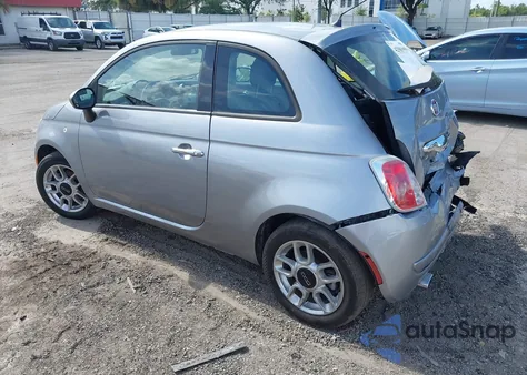 2015 Fiat 500 Pop из США, поврежденный, VIN 3C3CFFAR6FT556082